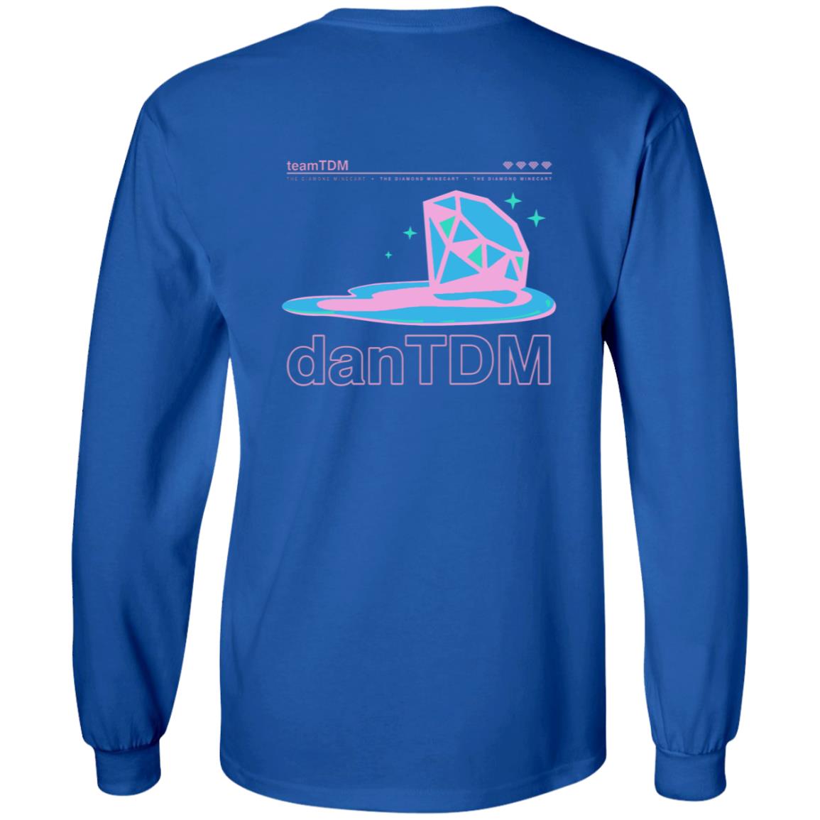 DanTDM Merch Store Shop Melting Diamond T Shirt DanTDM Merch Store Shop Melting Diamond T Shirt