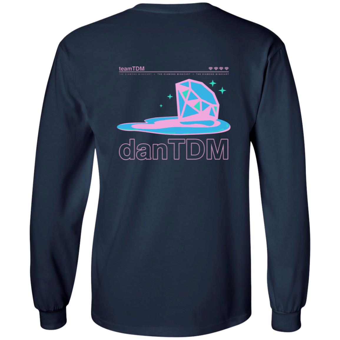 DanTDM Merch Store Shop Melting Diamond T Shirt DanTDM Merch Store Shop Melting Diamond T Shirt
