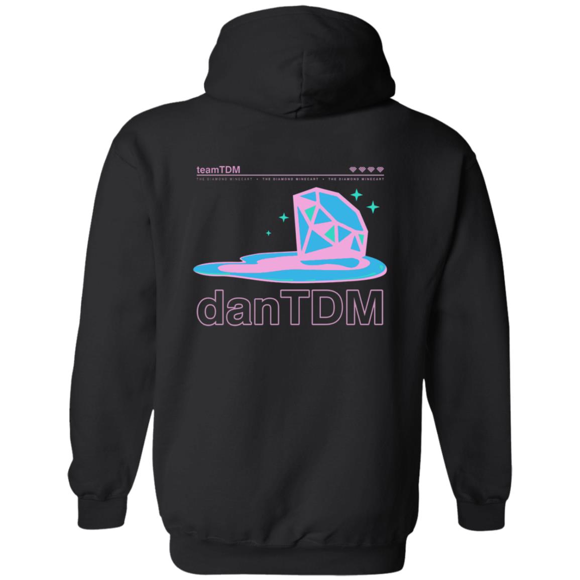 DanTDM Merch Store Shop Melting Diamond T Shirt DanTDM Merch Store Shop Melting Diamond T Shirt