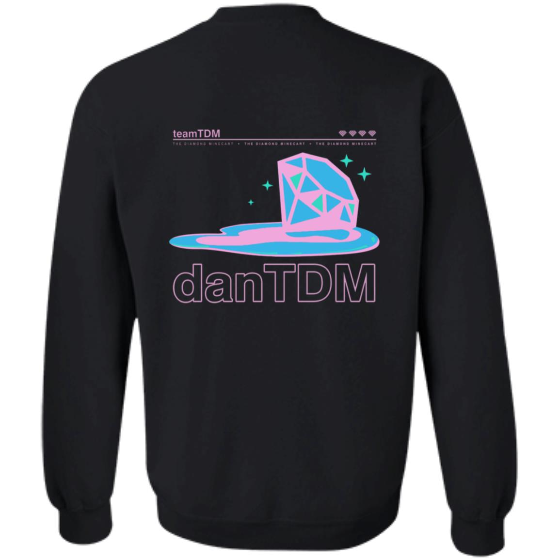 DanTDM Merch Store Shop Melting Diamond T Shirt DanTDM Merch Store Shop Melting Diamond T Shirt
