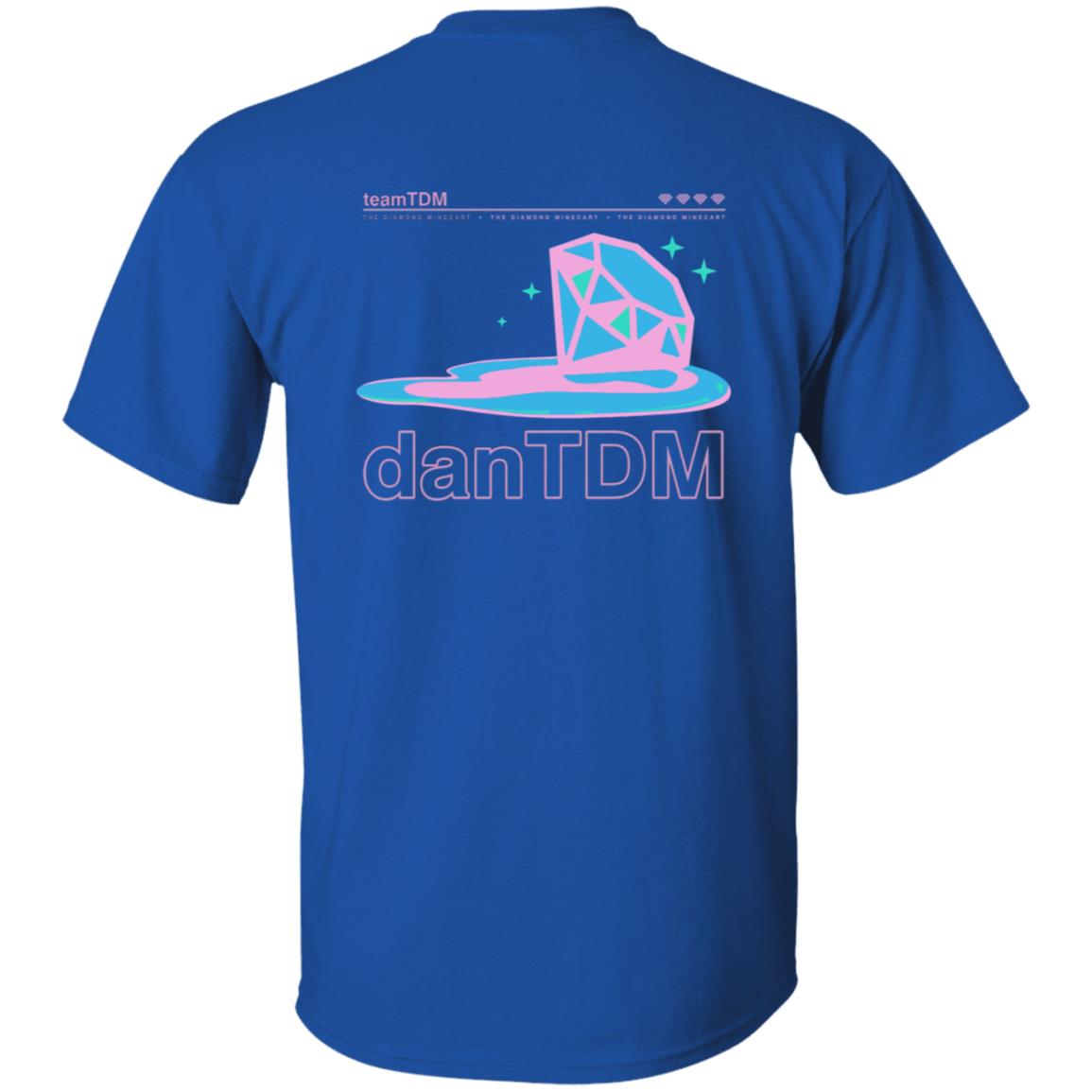 DanTDM Merch Store Shop Melting Diamond T Shirt DanTDM Merch Store Shop Melting Diamond T Shirt