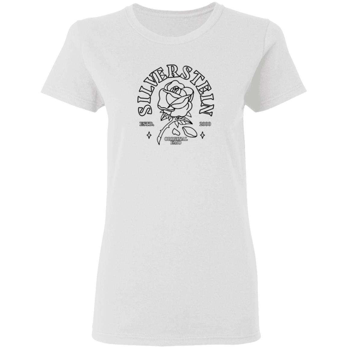 Silverstein Merch Original Emo Crop Tee Silverstein Merch Original Emo Crop Tee