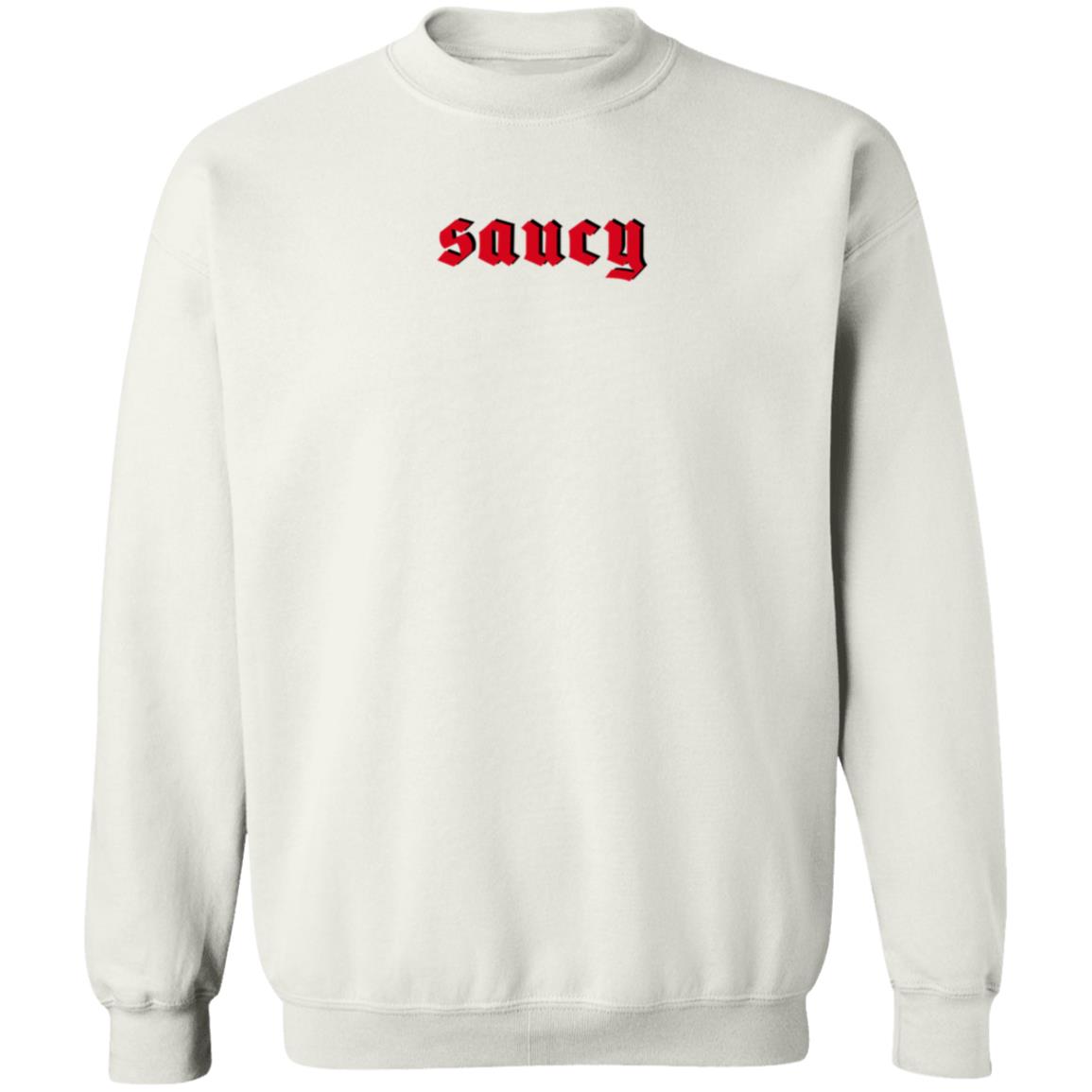 Megan Thee Stallion x Popeyes Merch Saucy Unisex Long Sleeve Shirt Megan Thee Stallion x Popeyes Merch Saucy Unisex Long Sleeve Shirt