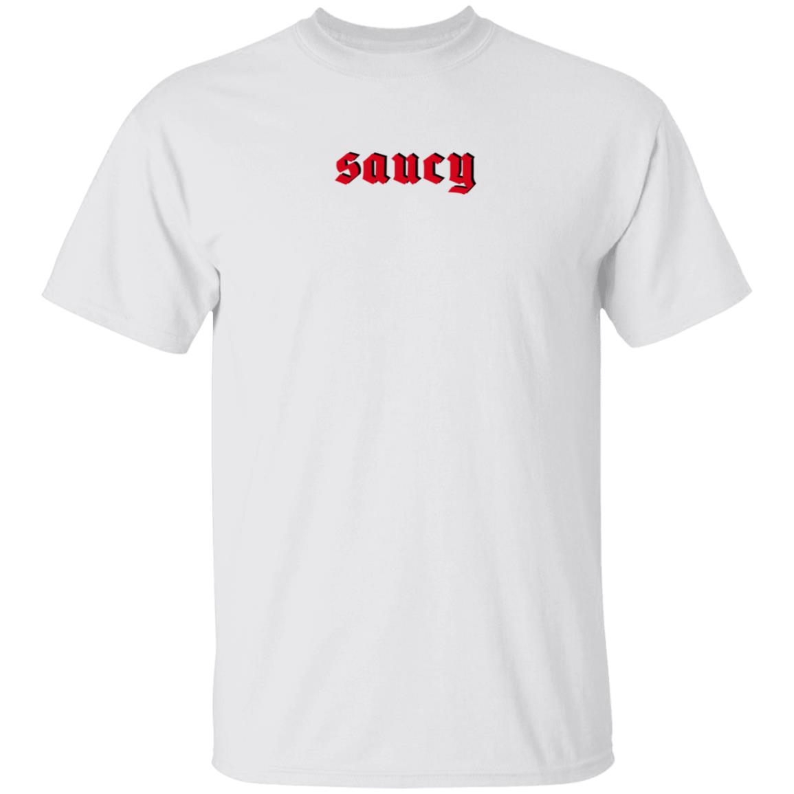 Megan Thee Stallion x Popeyes Merch Saucy Unisex Long Sleeve Shirt Megan Thee Stallion x Popeyes Merch Saucy Unisex Long Sleeve Shirt