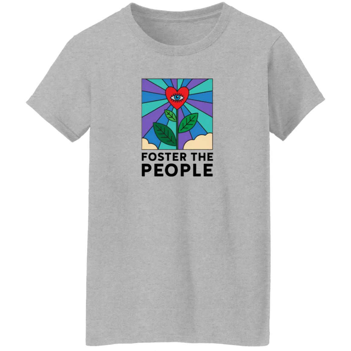 Foster The People Merch Flower Crewneck Foster The People Sweatshirt Foster The People Merch Flower Crewneck Foster The People Sweatshirt