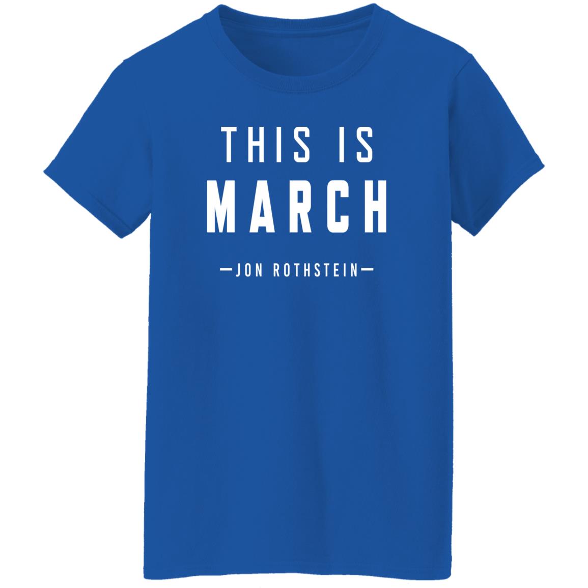 College Hoops Today Shop This Is March Jon Rothstein Shirt College Hoops Today Shop This Is March Jon Rothstein Shirt
