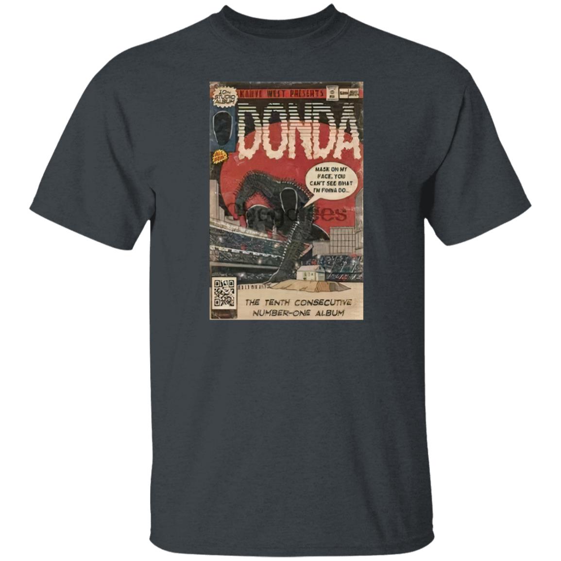 Donda Merch Shop Kanye West Donda Comic Book Art Shirt Donda Merch Shop Kanye West Donda Comic Book Art Shirt