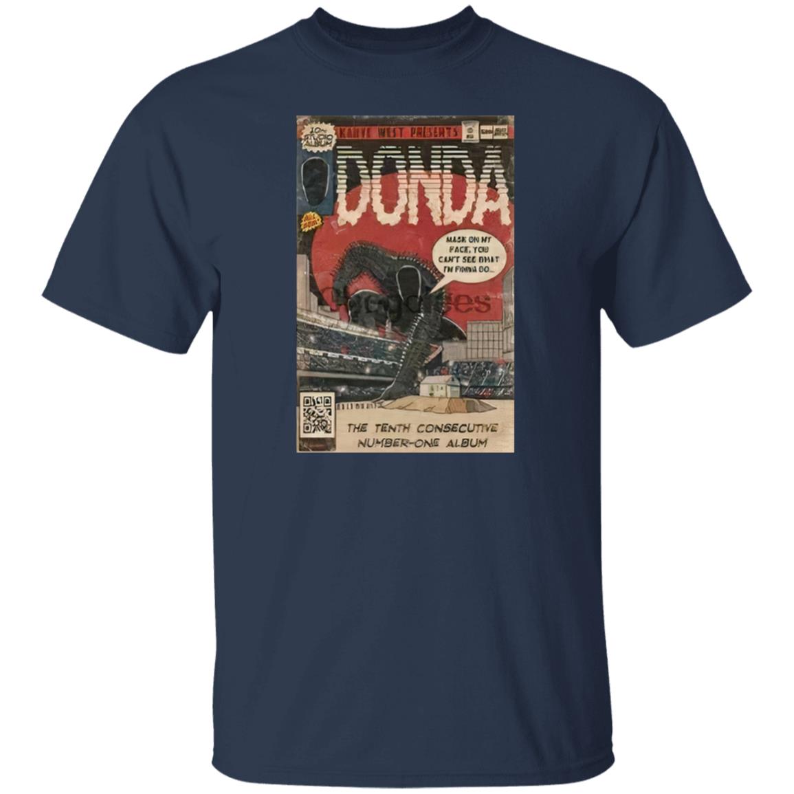 Donda Merch Shop Kanye West Donda Comic Book Art Shirt Donda Merch Shop Kanye West Donda Comic Book Art Shirt
