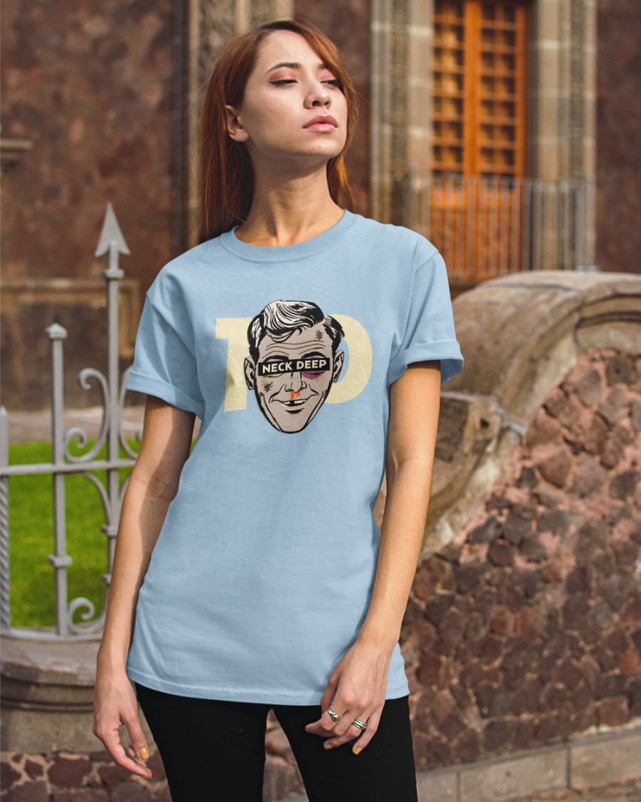 Neck Deep Rain In July 10 Year Anniversary Shirts Neck Deep Rain In July 10 Year Anniversary Shirts